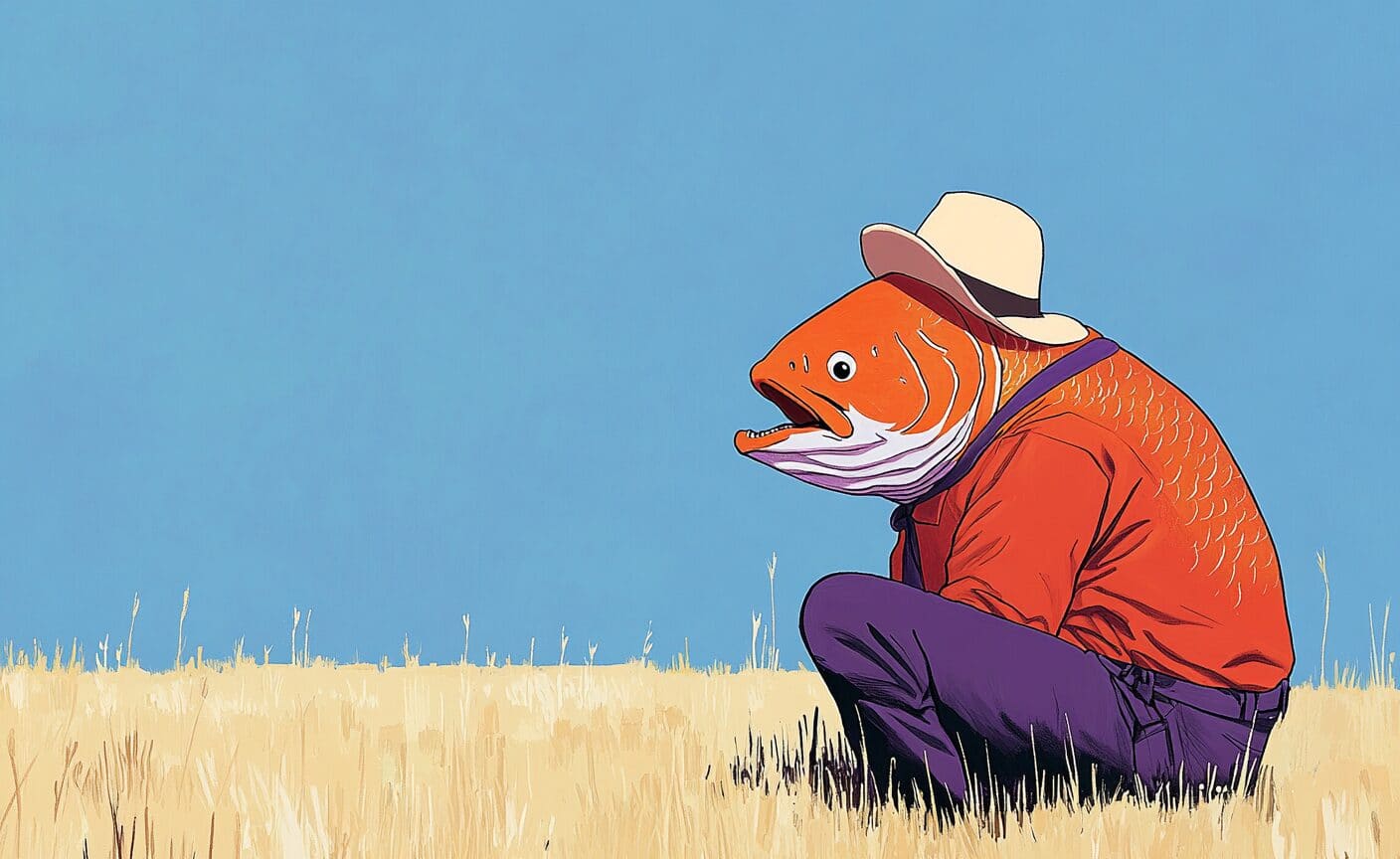 Salmon, farming
